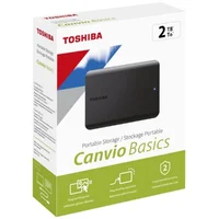 Toshiba 2.5" 2TB USB3.2 G1 Canvio Basic Siyah HDTB520EK3AA