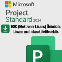 Microsoft Project Standart 2024 ESD Lisans EP2-07057