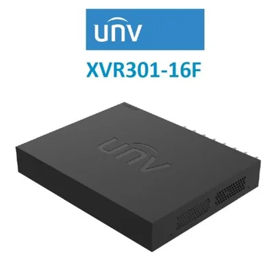 UNV XVR301-16F 16 Kanal 2MP H.265 1 Disk Sesli Hibrit Kayıt Cihazı - Resim 1