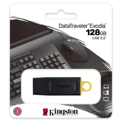 Kingston 128GB USB3.2 Data Traveler DTX/128GB - Resim 1