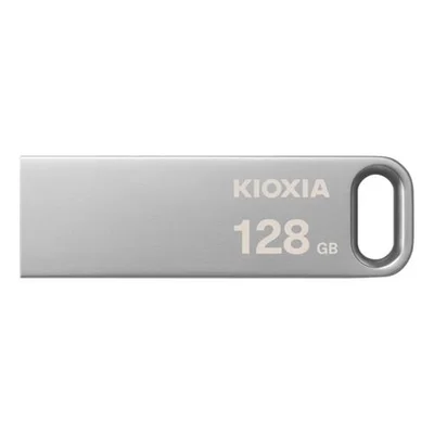 Kioxia U366 128GB USB3.2 GEN 1 LU366S128GG4 Metal - Resim 1