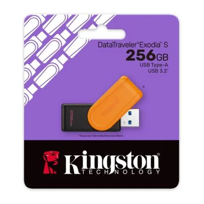 Kingston 256GB USB3.2 Data Traveler EXODIA DTXS/256GB - Resim 1