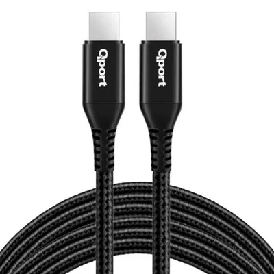 Qport Q-TYPE-C3 3m Type-C 100w Süper Hızlı PD Şarj ve Data Kablosu - Resim 2