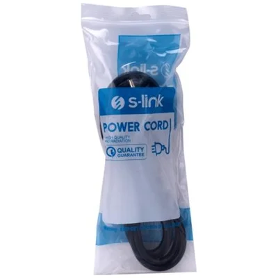 S-link SL-PL270 1.5m 0.75mm Lüks Power Kablo tekli - Resim 3