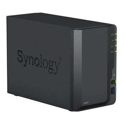 Synology DS223 2x3.5/2.5 2 Yuvalı Tower NAS - Resim 1