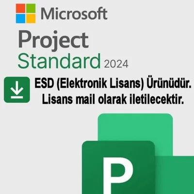 Microsoft Project Standart 2024 ESD Lisans EP2-07057 - Resim 1